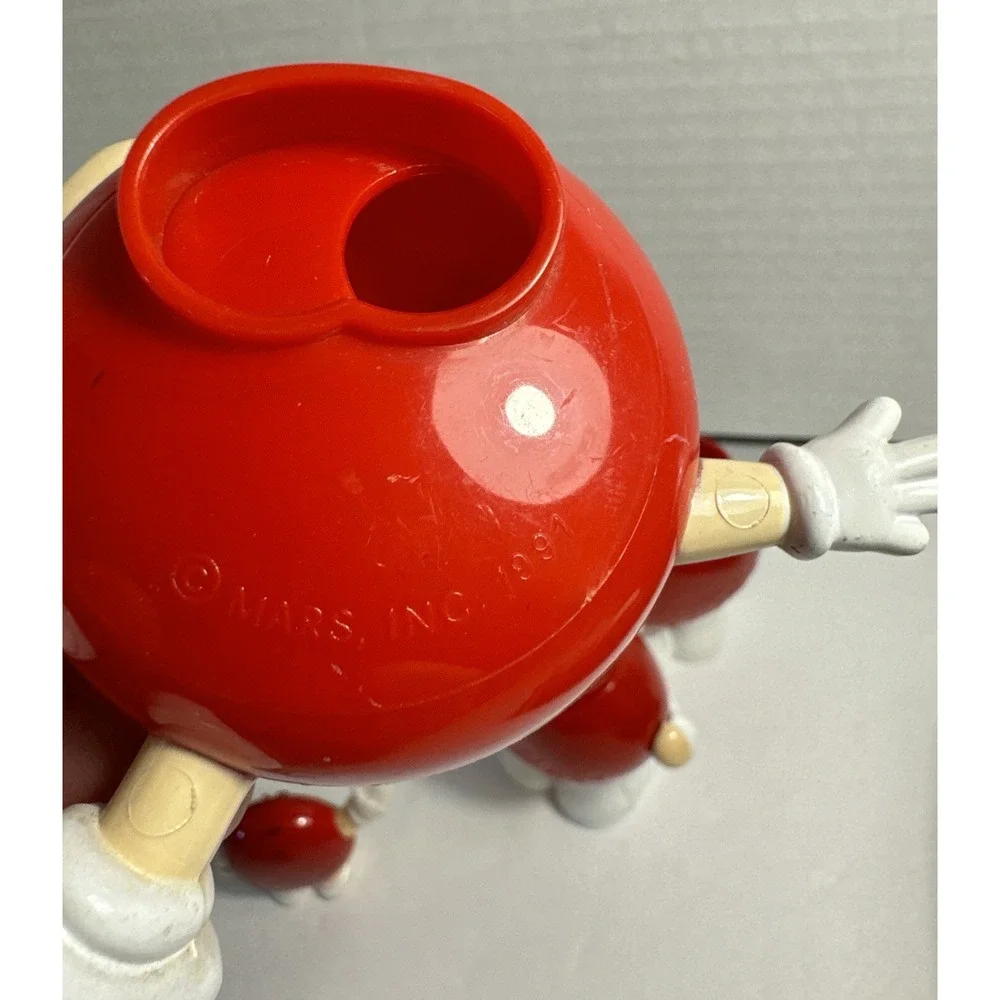 Lot of 6 M&M Mini Candy FIGURES & Dispenser For Type Not Included
